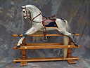 dappled rocking horse